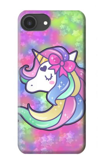 S3264 Pastel Unicorn Hülle Schutzhülle Taschen für iPhone 16e, 17e