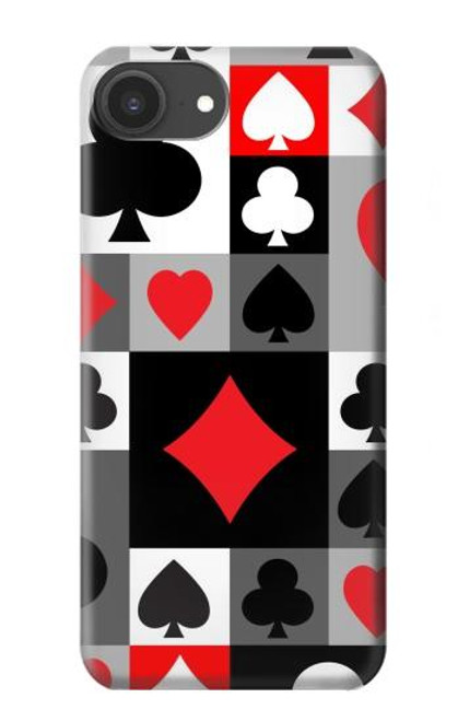 S3463 Poker Card Suit Hülle Schutzhülle Taschen für iPhone 16e