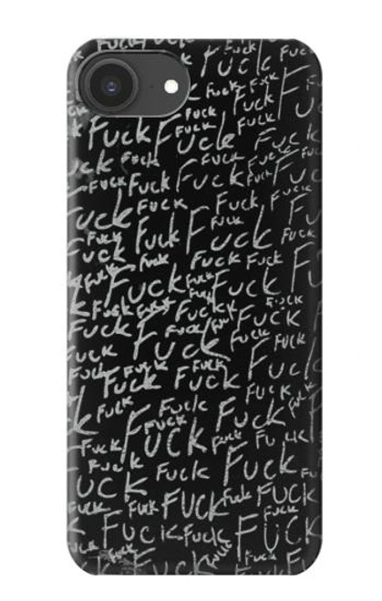 S3478 Funny Words Blackboard Hülle Schutzhülle Taschen für iPhone 16e