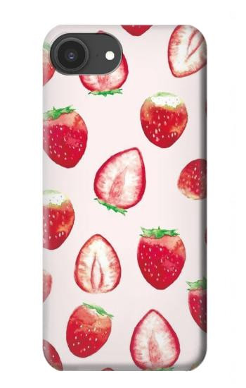 S3481 Strawberry Hülle Schutzhülle Taschen für iPhone 16e, 17e