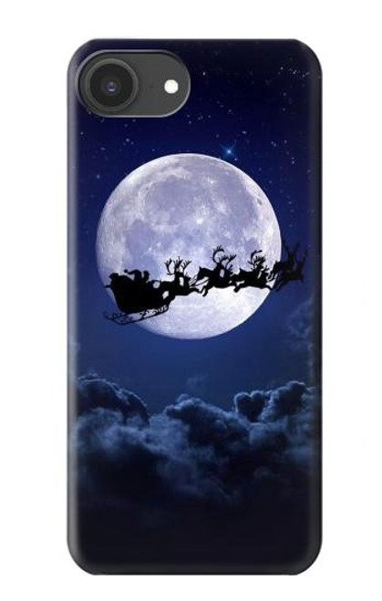 S3508 Xmas Santa Moon Hülle Schutzhülle Taschen für iPhone 16e