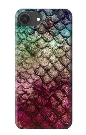 S3539 Mermaid Fish Scale Hülle Schutzhülle Taschen für iPhone 16e, 17e