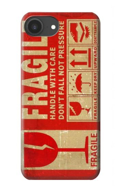 S3552 Vintage Fragile Label Art Hülle Schutzhülle Taschen für iPhone 16e