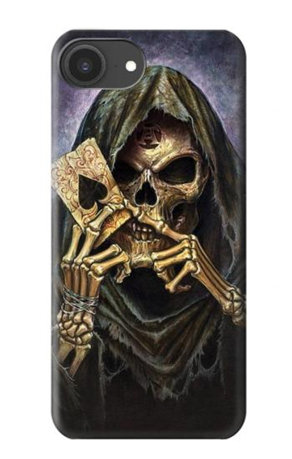 S3594 Grim Reaper Wins Poker Hülle Schutzhülle Taschen für iPhone 16e