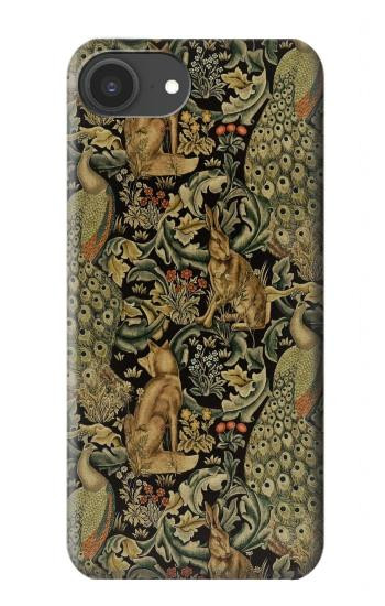 S3661 William Morris Forest Velvet Hülle Schutzhülle Taschen für iPhone 16e, 17e