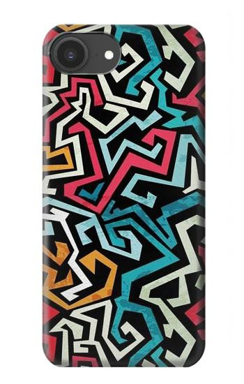S3712 Pop Art Pattern Hülle Schutzhülle Taschen für iPhone 16e, 17e