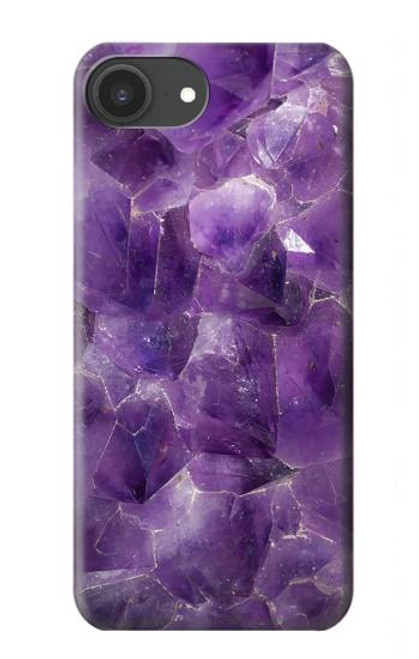 S3713 Purple Quartz Amethyst Graphic Printed Hülle Schutzhülle Taschen für iPhone 16e