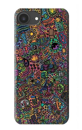 S3815 Psychedelic Art Hülle Schutzhülle Taschen für iPhone 16e, 17e