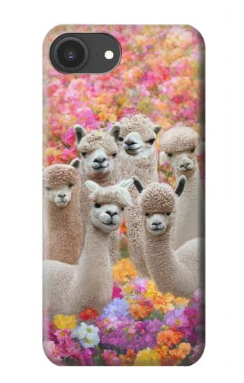 S3916 Alpaca Family Baby Alpaca Hülle Schutzhülle Taschen für iPhone 16e
