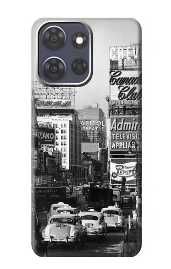 S0182 Old New York Vintage Hülle Schutzhülle Taschen für Motorola Moto G Power (2025)