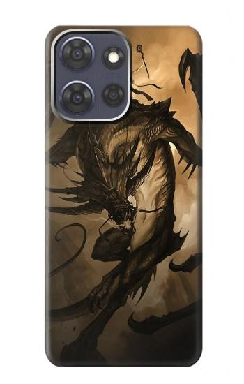 S0388 Dragon Rider Hülle Schutzhülle Taschen für Motorola Moto G Power (2025)