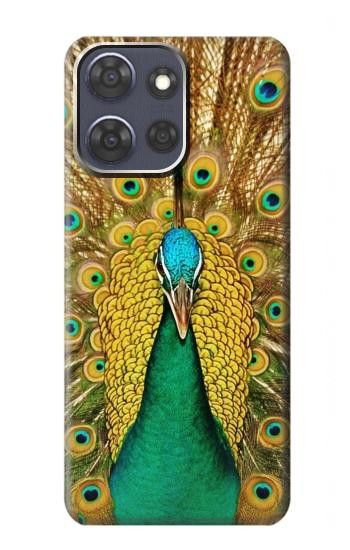 S0513 Peacock Hülle Schutzhülle Taschen für Motorola Moto G Power (2025)