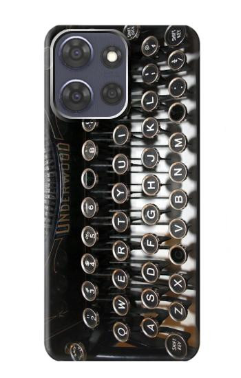 S0620 Typewriter Hülle Schutzhülle Taschen für Motorola Moto G Power (2025,2026)