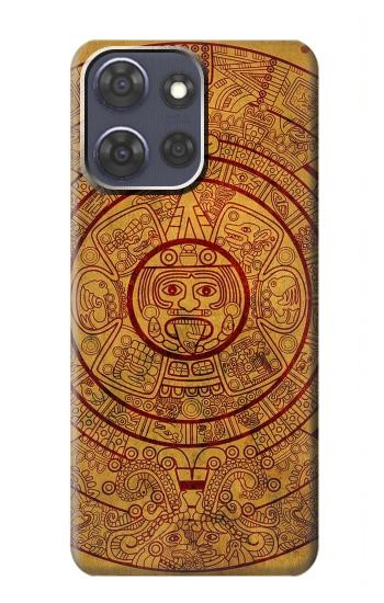 S0692 Mayan Calendar Hülle Schutzhülle Taschen für Motorola Moto G Power (2025)