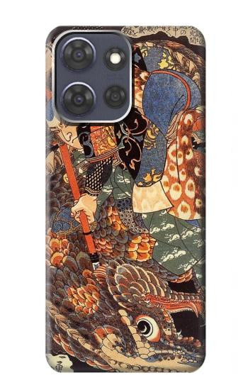 S0914 Ronin Miyamoto Musashi Hülle Schutzhülle Taschen für Motorola Moto G Power (2025,2026)