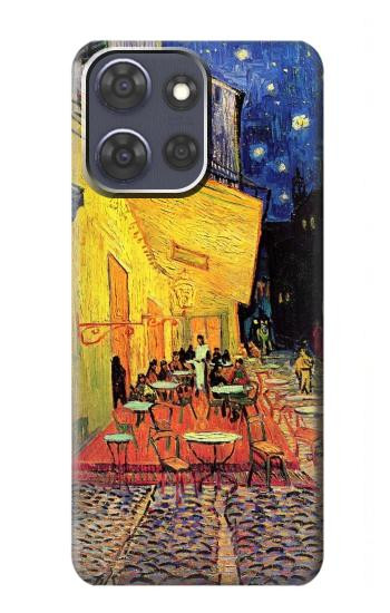 S0929 Van Gogh Cafe Terrace Hülle Schutzhülle Taschen für Motorola Moto G Power (2025)