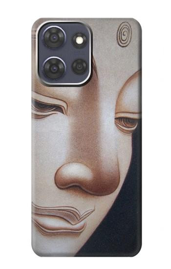 S1255 Buddha Face Hülle Schutzhülle Taschen für Motorola Moto G Power (2025)