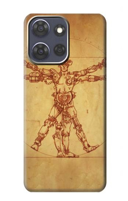 S1682 Steampunk Frankenstein Hülle Schutzhülle Taschen für Motorola Moto G Power (2025)