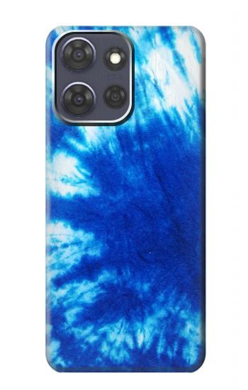 S1869 Tie Dye Blue Hülle Schutzhülle Taschen für Motorola Moto G Power (2025)