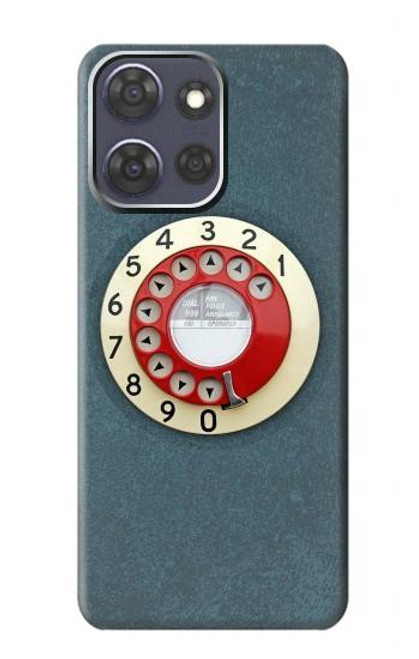 S1968 Rotary Dial Telephone Hülle Schutzhülle Taschen für Motorola Moto G Power (2025)