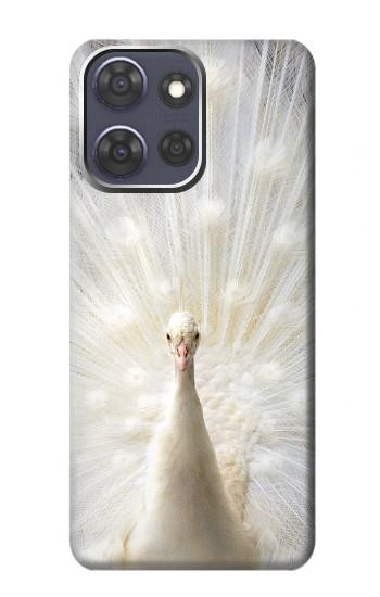 S1980 White Peacock Hülle Schutzhülle Taschen für Motorola Moto G Power (2025)