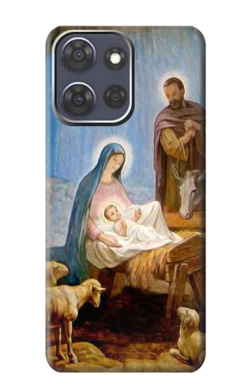 S2276 The Nativity Hülle Schutzhülle Taschen für Motorola Moto G Power (2025)