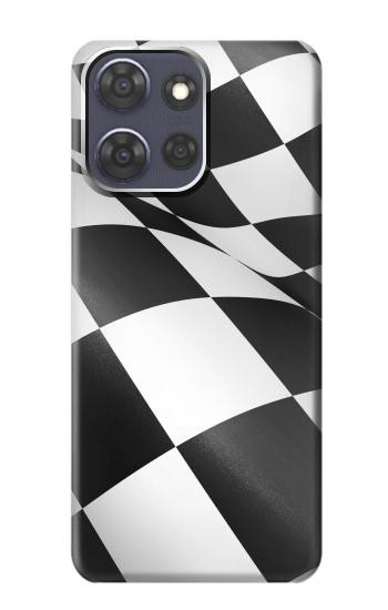 S2408 Checkered Winner Flag Hülle Schutzhülle Taschen für Motorola Moto G Power (2025,2026)
