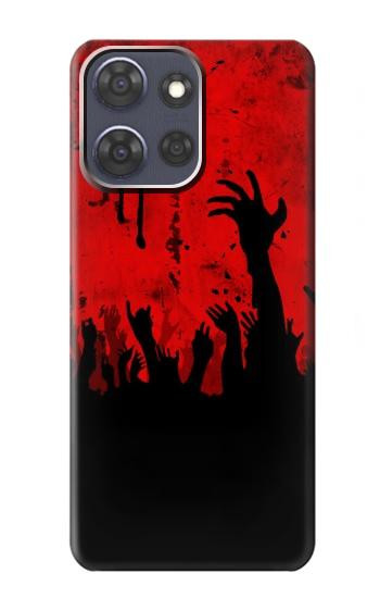 S2458 Zombie Hands Hülle Schutzhülle Taschen für Motorola Moto G Power (2025,2026)