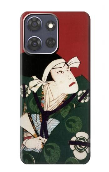 S2498 Japan Art Toyohara Kunichika Hülle Schutzhülle Taschen für Motorola Moto G Power (2025,2026)