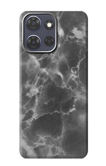 S2526 Black Marble Graphic Printed Hülle Schutzhülle Taschen für Motorola Moto G Power (2025)
