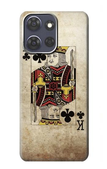 S2528 Poker King Card Hülle Schutzhülle Taschen für Motorola Moto G Power (2025)