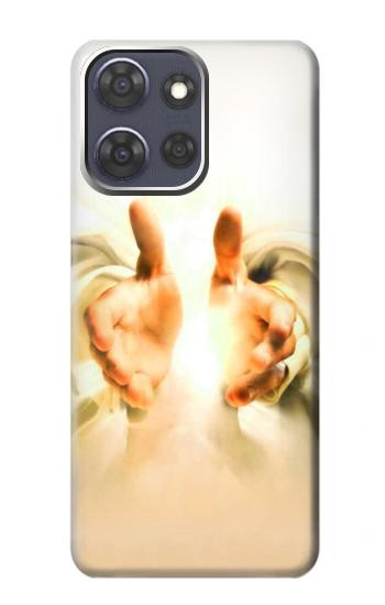 S2546 Hand of God Heaven Hülle Schutzhülle Taschen für Motorola Moto G Power (2025)