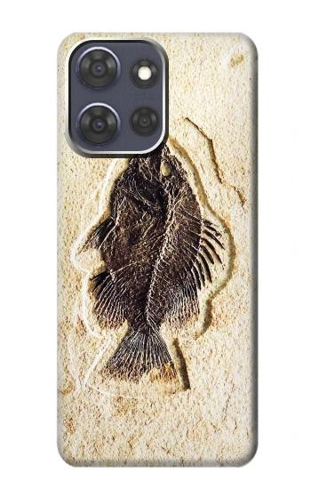 S2562 Fossil Fish Hülle Schutzhülle Taschen für Motorola Moto G Power (2025,2026)