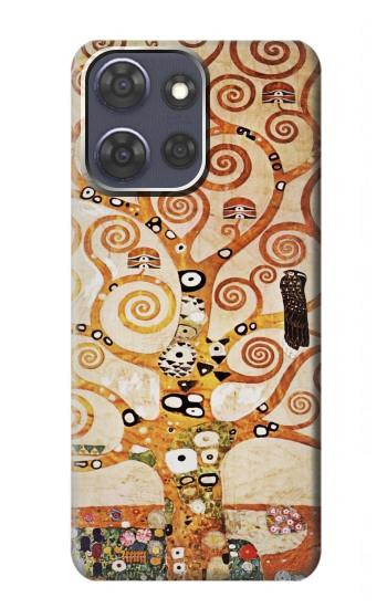 S2723 The Tree of Life Gustav Klimt Hülle Schutzhülle Taschen für Motorola Moto G Power (2025)
