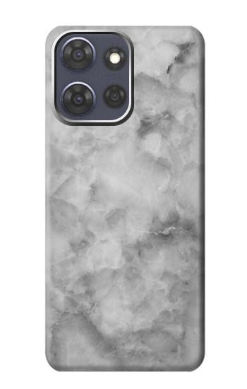 S2845 Gray Marble Texture Hülle Schutzhülle Taschen für Motorola Moto G Power (2025)