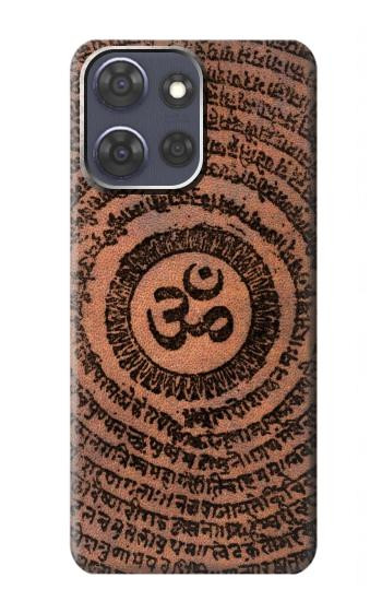 S2874 Om Symbol Tattoo Hülle Schutzhülle Taschen für Motorola Moto G Power (2025,2026)