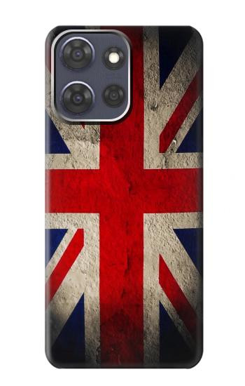 S2894 Vintage British Flag Hülle Schutzhülle Taschen für Motorola Moto G Power (2025)