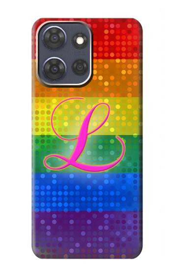 S2900 Rainbow LGBT Lesbian Pride Flag Hülle Schutzhülle Taschen für Motorola Moto G Power (2025,2026)
