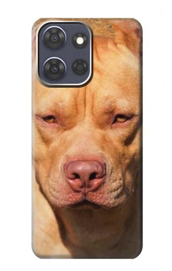 S2903 American Pitbull Dog Hülle Schutzhülle Taschen für Motorola Moto G Power (2025,2026)