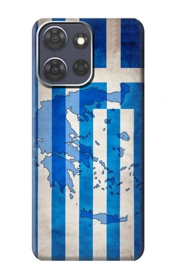 S2970 Greece Football Soccer Hülle Schutzhülle Taschen für Motorola Moto G Power (2025)