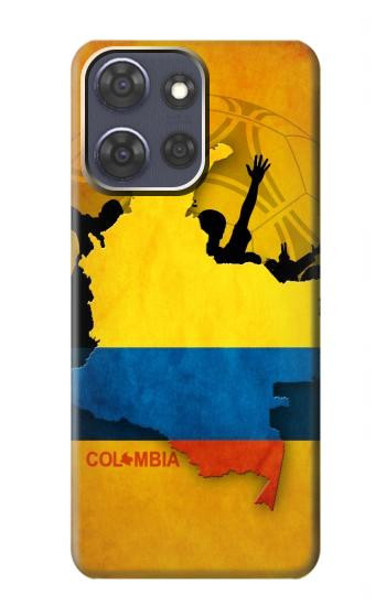 S2996 Colombia Football Soccer Hülle Schutzhülle Taschen für Motorola Moto G Power (2025,2026)