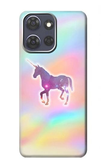 S3203 Rainbow Unicorn Hülle Schutzhülle Taschen für Motorola Moto G Power (2025)