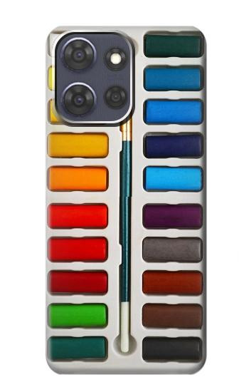 S3243 Watercolor Paint Set Hülle Schutzhülle Taschen für Motorola Moto G Power (2025)