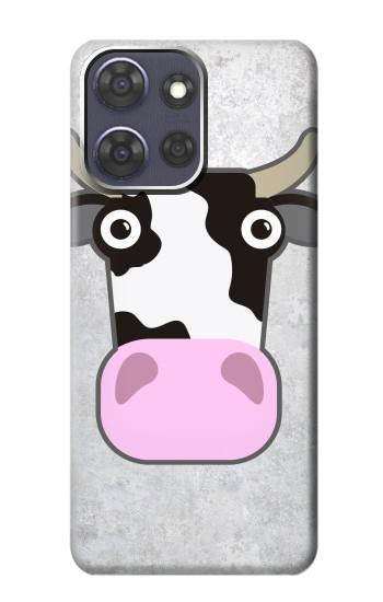S3257 Cow Cartoon Hülle Schutzhülle Taschen für Motorola Moto G Power (2025,2026)