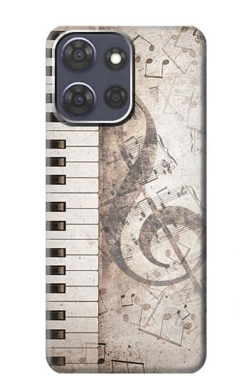 S3390 Music Note Hülle Schutzhülle Taschen für Motorola Moto G Power (2025)