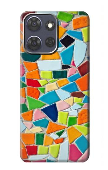 S3391 Abstract Art Mosaic Tiles Graphic Hülle Schutzhülle Taschen für Motorola Moto G Power (2025,2026)