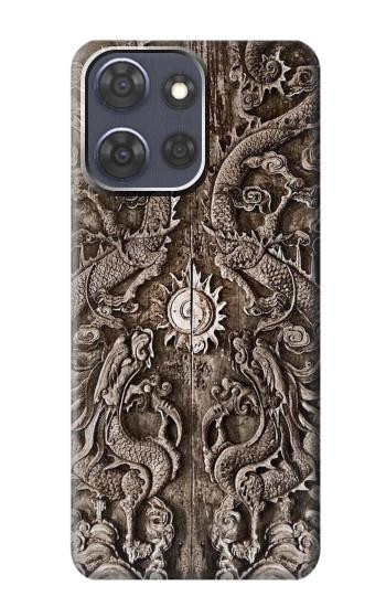 S3395 Dragon Door Hülle Schutzhülle Taschen für Motorola Moto G Power (2025,2026)