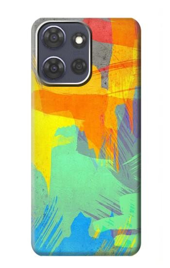 S3423 Brush Stroke Hülle Schutzhülle Taschen für Motorola Moto G Power (2025,2026)