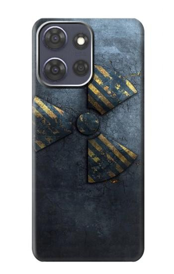 S3438 Danger Radioactive Hülle Schutzhülle Taschen für Motorola Moto G Power (2025,2026)