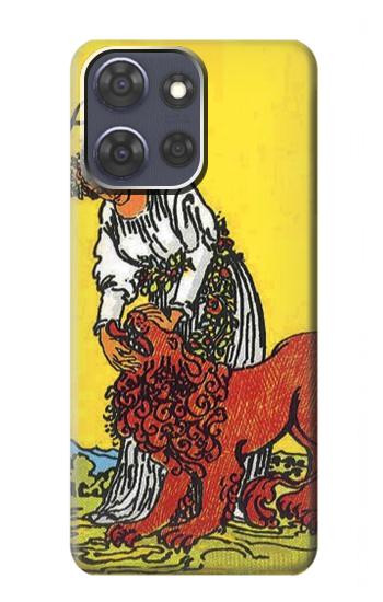 S3458 Strength Tarot Card Hülle Schutzhülle Taschen für Motorola Moto G Power (2025,2026)
